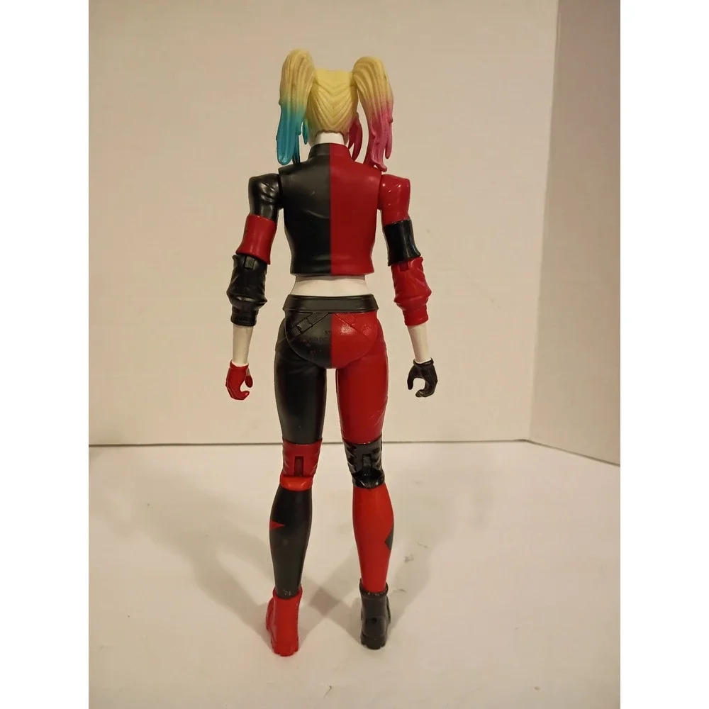 Mattel DC Comics Harley Quinn 12Inch Action Figure Red Black Suicide Squad Style